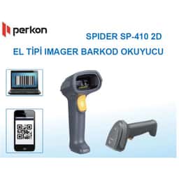 PERKON SPIDER SP410-U/USB 1D-2D (Karekod) Okuyucu - Küçük Görsel 1
