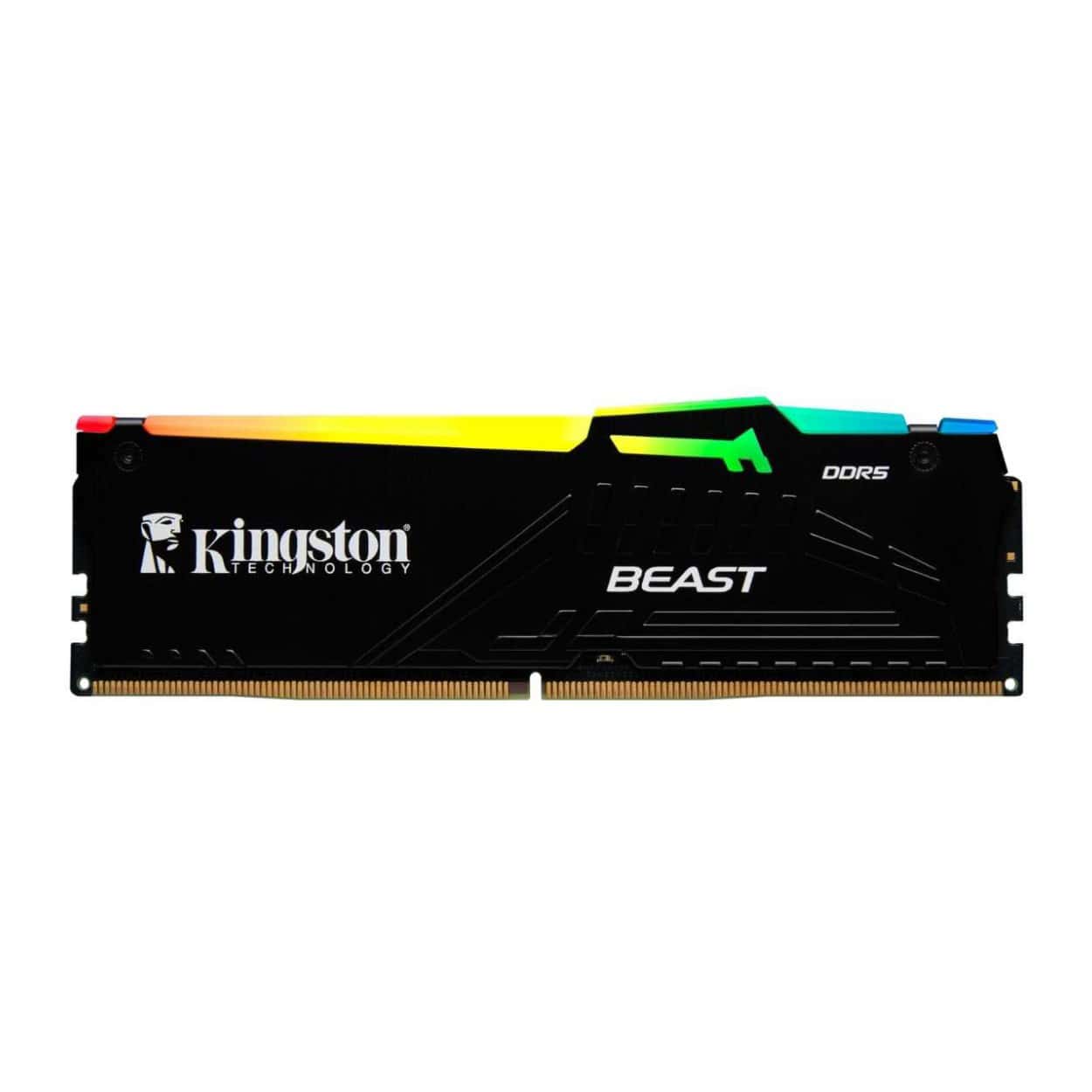 KINGSTON Beast RGB DDR5 32GB 5600MHz CL36 Soğutuculu Desktop Ram - Görsel 1