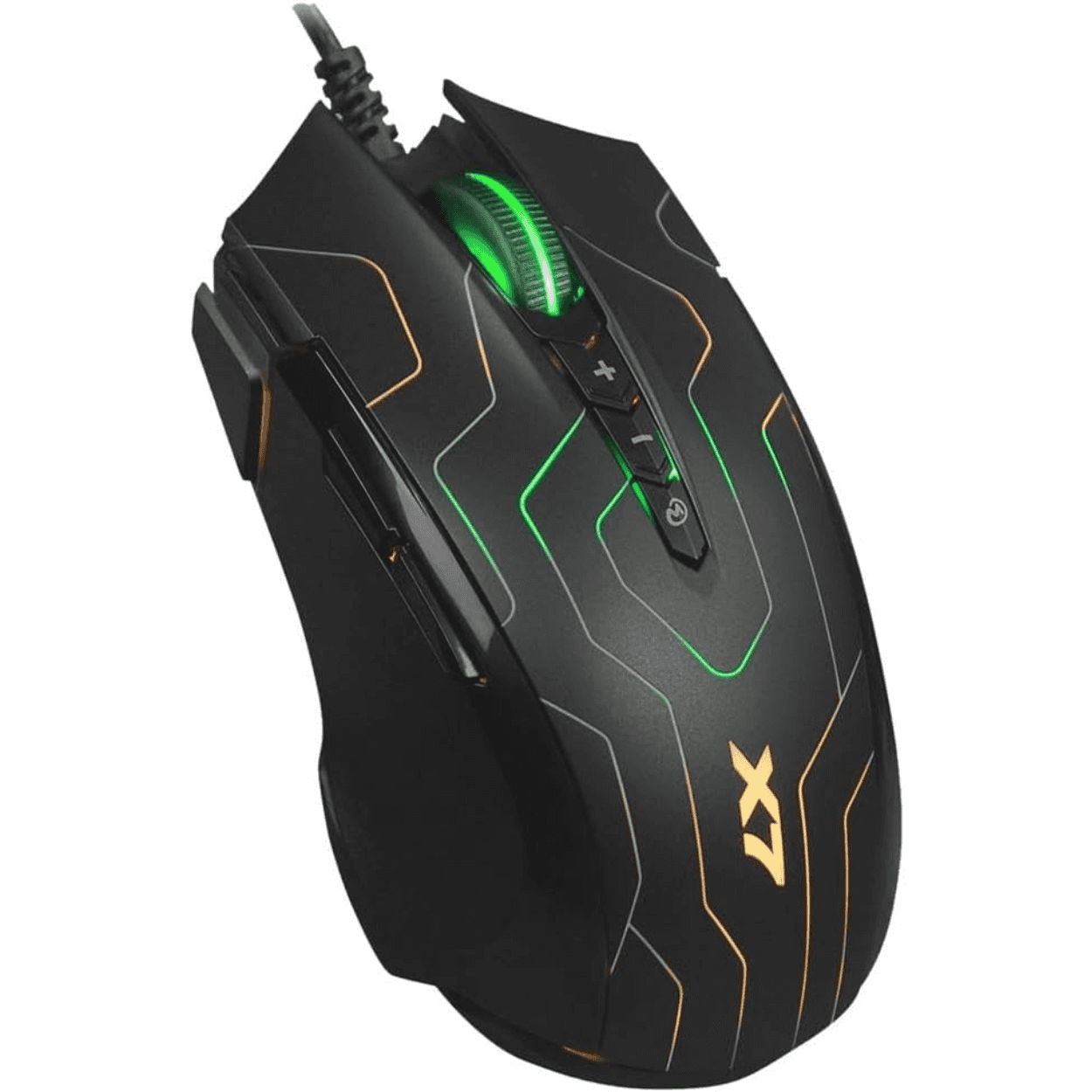 A4 TECH X89 SİYAH-LABİRENT OPTİK GAMER MOUSE 2400 - Görsel 1