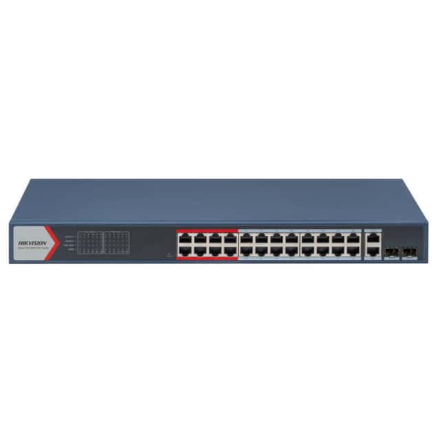 HIKVISION DS-3E1326P-EI(B) 24FE PoE Port (370W), 2GE*Combo. Switch