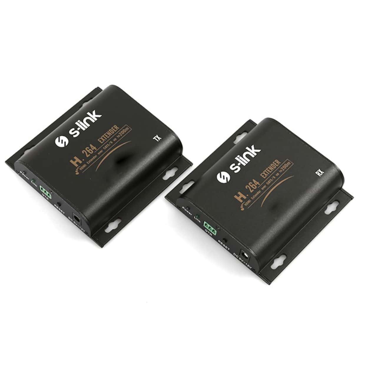 S-LINK SL-HDEX150M RJ45 to HDMI Extender H.264-HDMI 150M Uzatıcı - Görsel 1