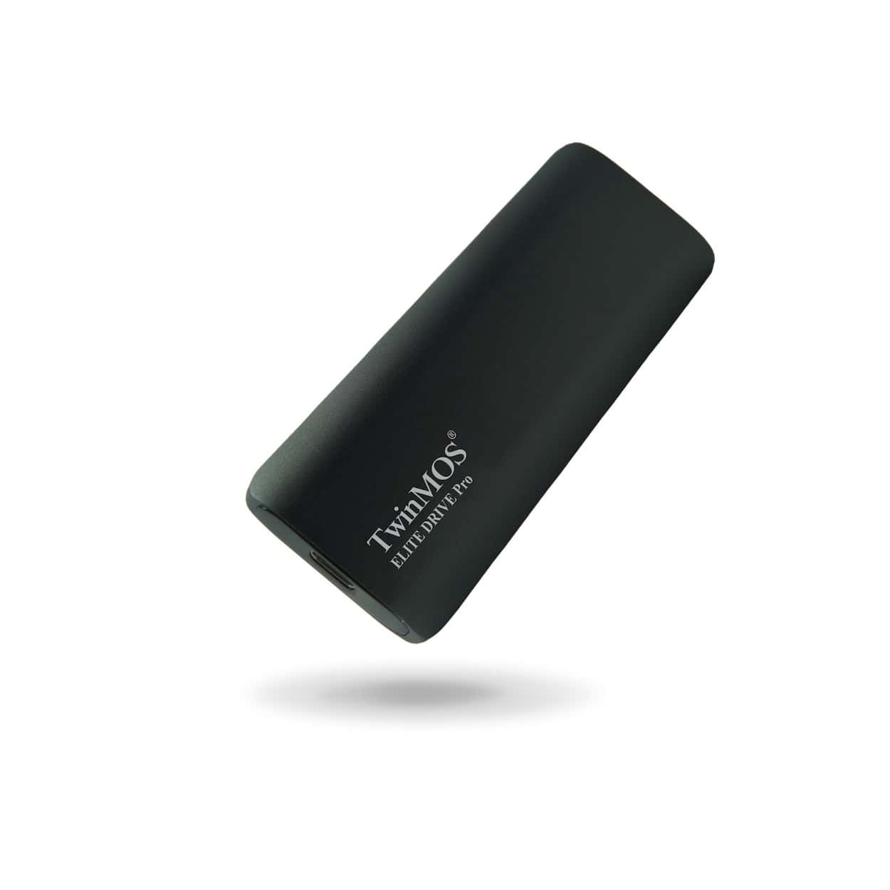 TwinMOS 2TB Taşınabilir External SSD (1100-1050Mb/s) Type-C/USB Dark Gray - Görsel 1