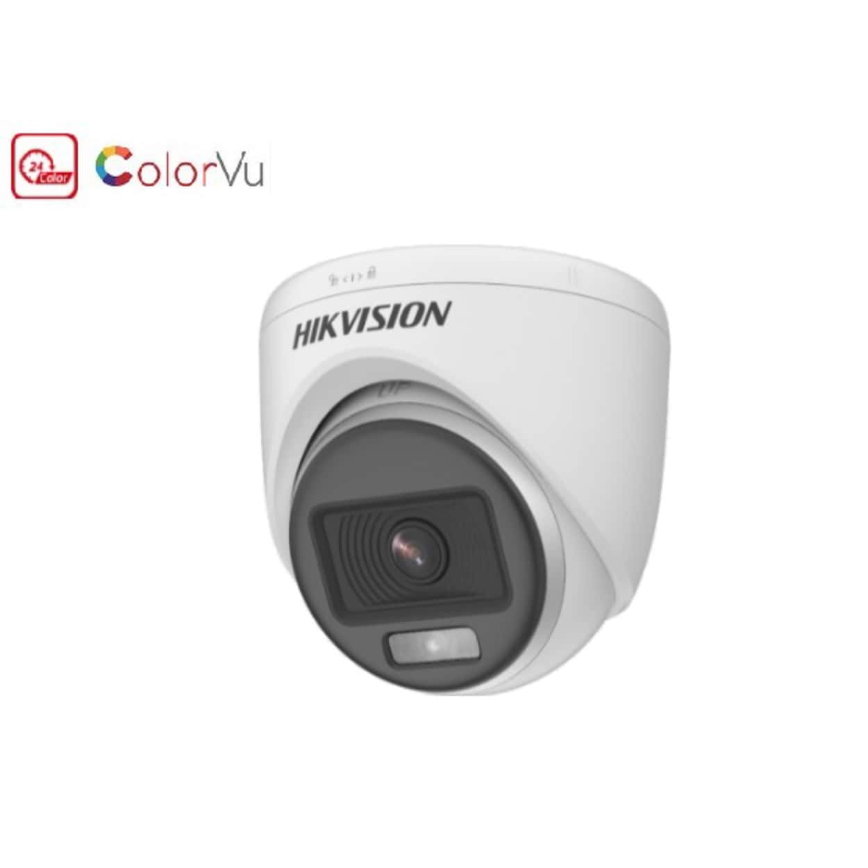 Hikvision ColorVu Turret Kamera 2MP, 2.8mm, HDCVI (DS-2CE70DF0T-PF) - Görsel 1