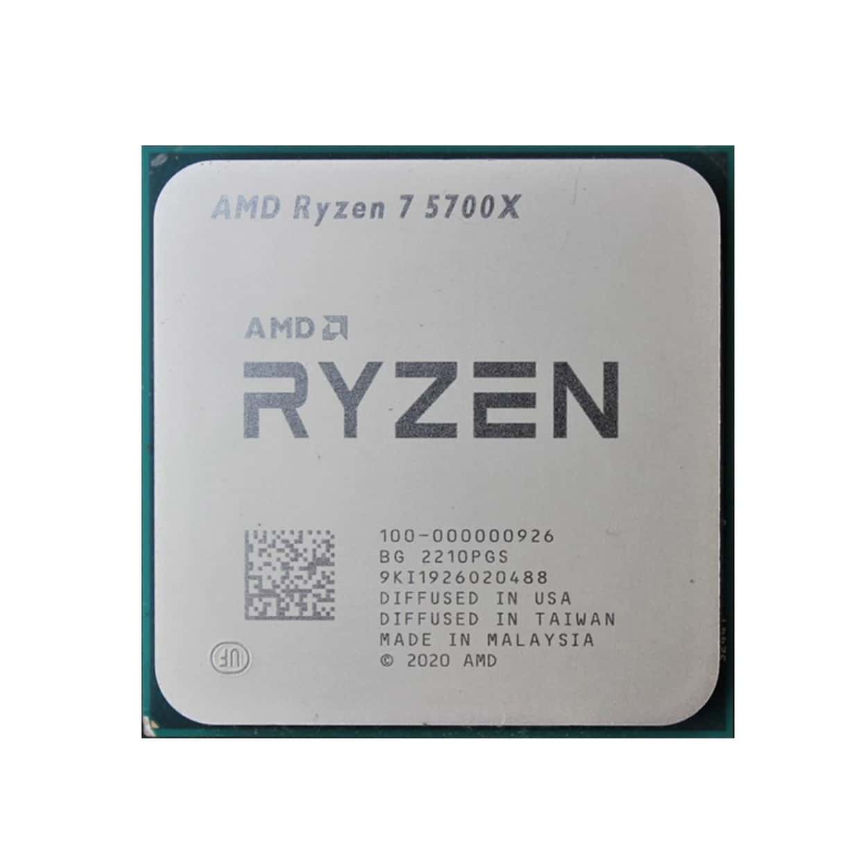 AMD Ryzen 7 5700X 3.4GHz 36MB AM4 (65W) NOVGA, Fansız Tray - Görsel 1