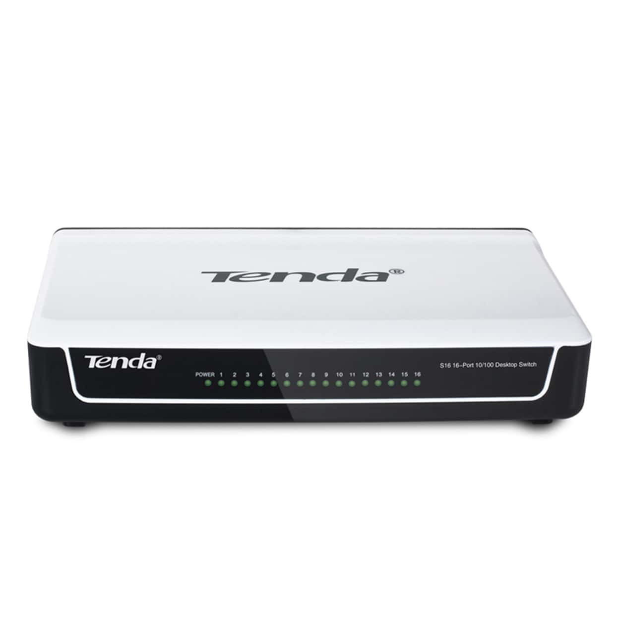 TENDA S16 16FE Port Desktop Switch - Görsel 2