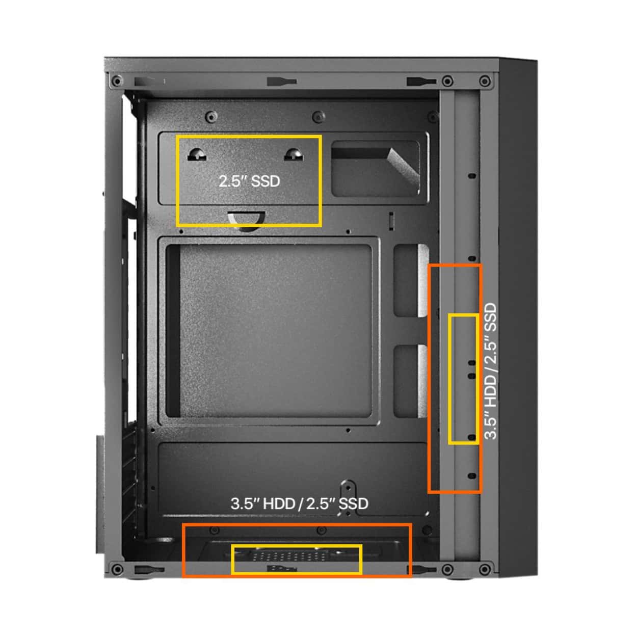 FRISBY FC-2710B 300W USB2.0 Mini Tower Kasa - Görsel 7