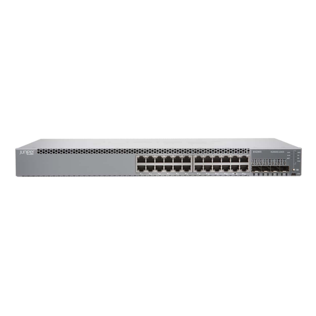 Juniper EX2300 24-port 10/100/1000BaseT, 4 x 1/10G SFP/SFP+(optics sold se - Görsel 1