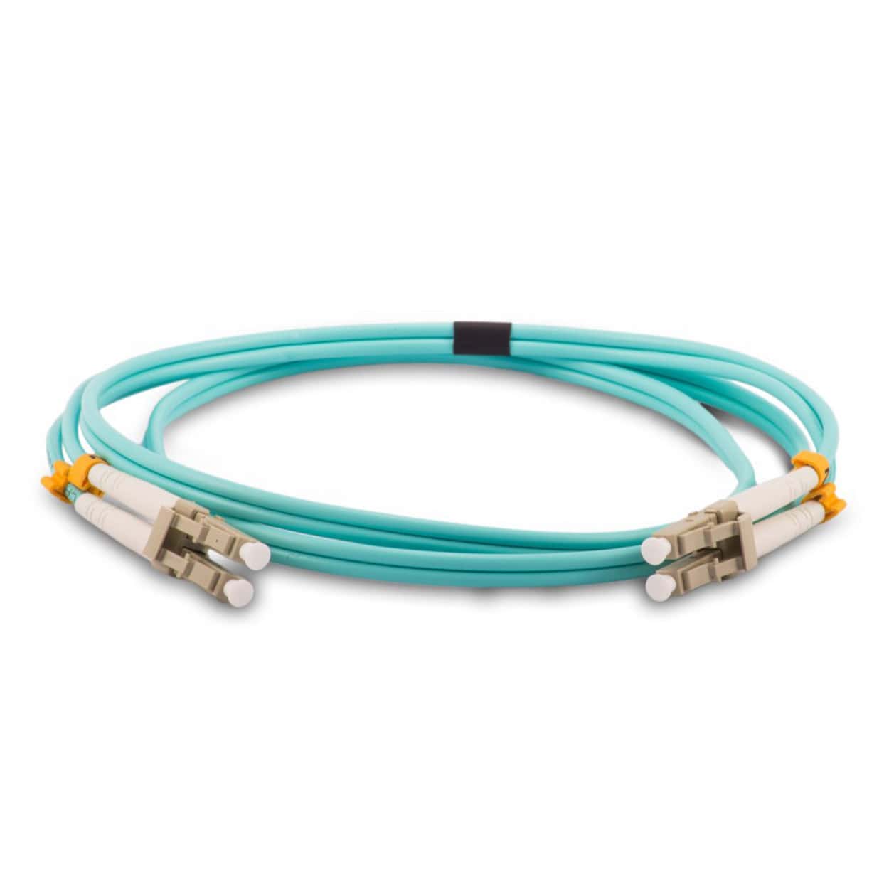 ERAT LC-LC Patch Cord Duplex MM OM3 Mic. 1 mt - Görsel 1