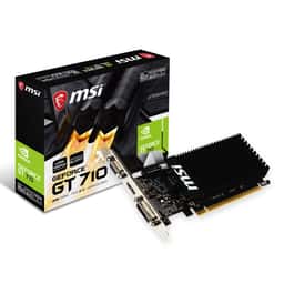2 GB MSI VGA GT 710 2GD3H LP GT710 DDR3 64B DX12 PCIE 3.0 X16 1XVGA 1XDVI 1XHDMI - Küçük Görsel 1