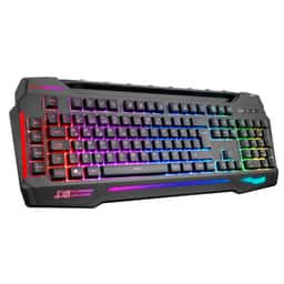 RAMPAGE KB-R63 STAGE 4 Makro Fonksiyon Sese Duyarlı Işıklı RGB Q USB Oyuncu Klav - Küçük Görsel 3