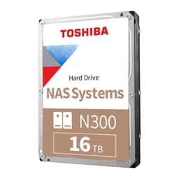 TOSHIBA N300 16 TB N300 7200RPM SATA3  512MB  7/24  1-8  Yuvalı Nas için - Küçük Görsel 1