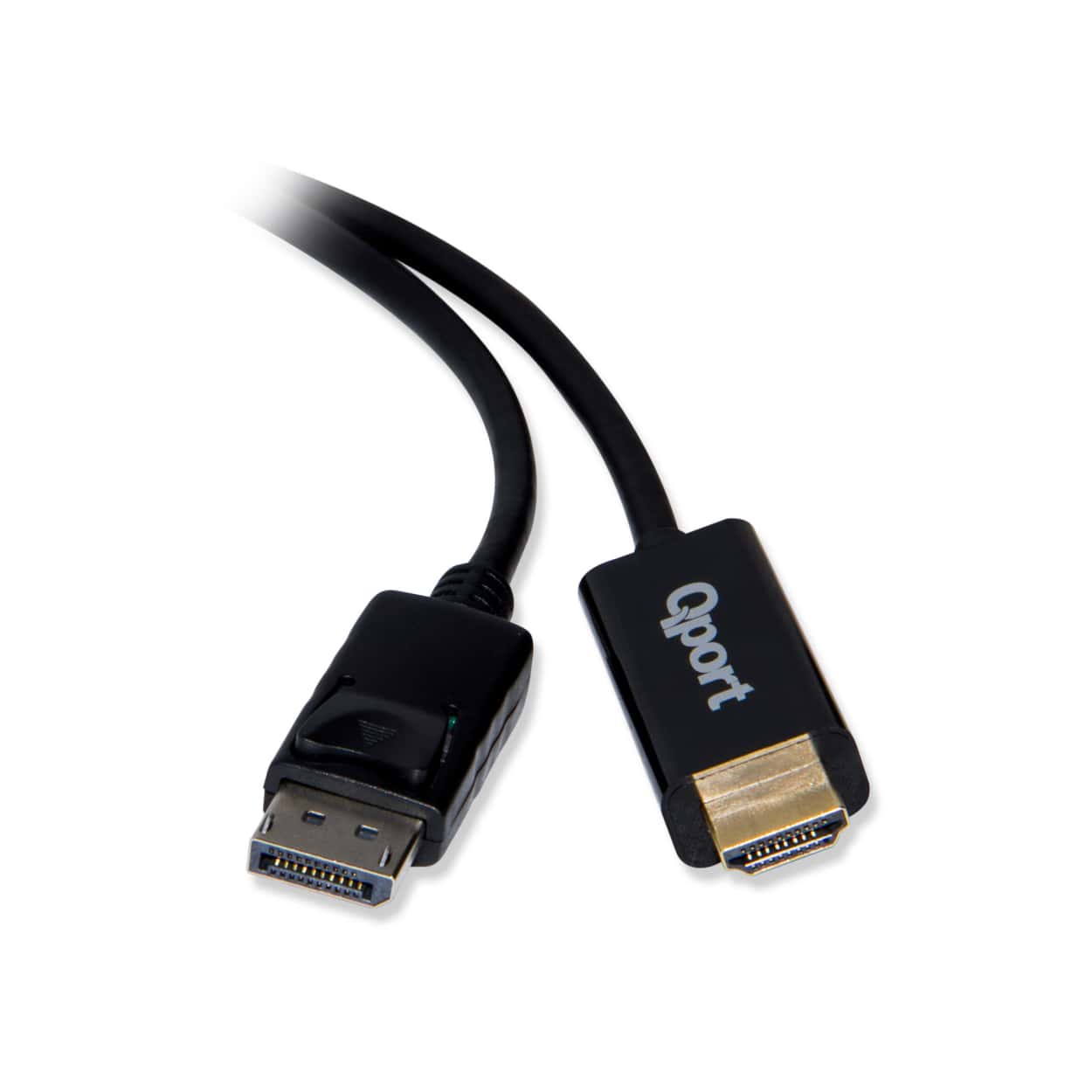QPORT 1.8M DISPLAY PORT(M) TO HDMI(M) ÇEVİRİCİ KABLO (Q-DPH) - Görsel 2