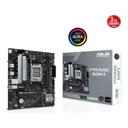 ASUS PRIME B650M-R AM5 DDR5 7200 HDMI 2xM2 AURA RGB 2.5GLAN mATX - Küçük Görsel 1