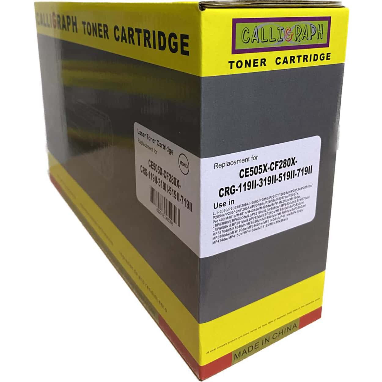 CALLIGRAPH CE505X / CF280X / CRG-719H SİYAH TONER 6.700 Sayfa - Görsel 1