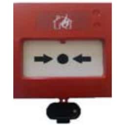 TEKNİM TFB-1166 Analog Adresli KIRBAS Buton ( Tekrar Kurulabilir, İzalatörlü ) - Küçük Görsel 1