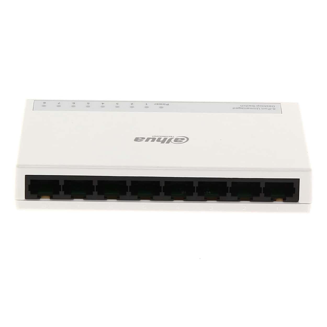 DAHUA PFS3008-8ET-L 8FE Port Desktop Switch - Görsel 2