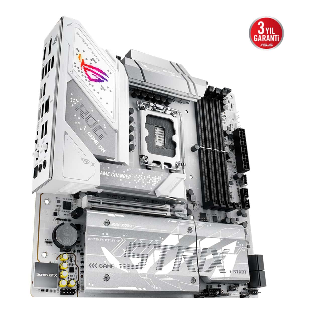 ASUS ROG STRIX B860-G GAMING WIFI LGA1851 DDR5 8600 WiFi 7+BT AURA RGB 2.5Gbit L - Görsel 5