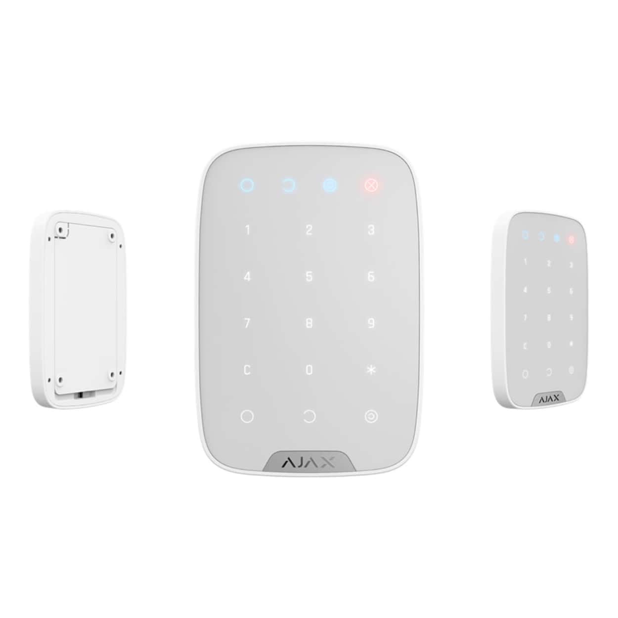 AJAX Kablosuz Dokunmatik Tuş Takımı Beyaz (Keypad) - Görsel 1