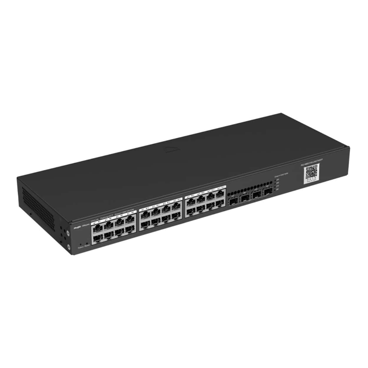 RUIJIE RG-NBS3100-24GT4SFP 24GE Port, 4x1GE SFP L2 Yönetilebilir Switch - Görsel 2