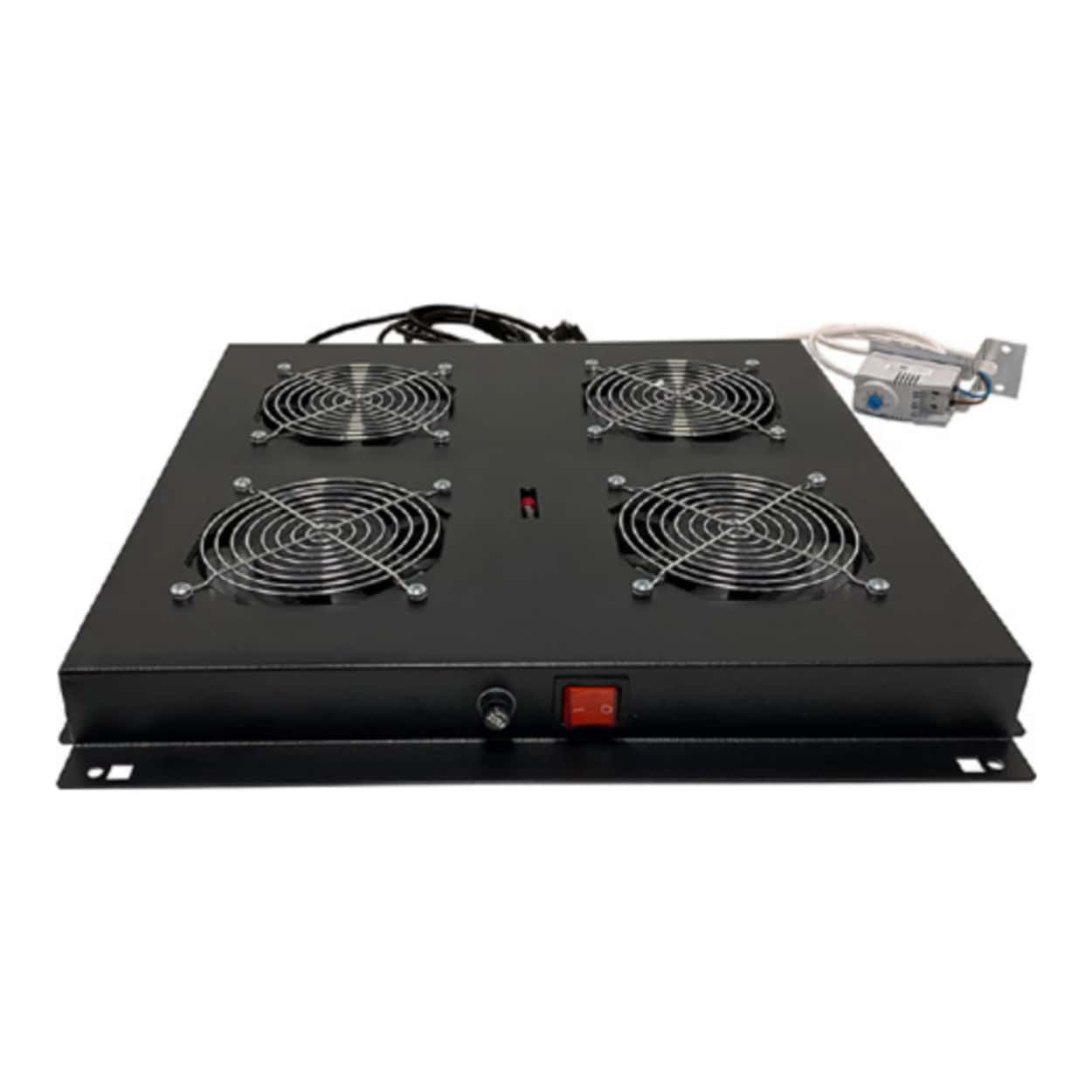 AGER Dikili Tip Fan Modülü 4'lü, Termostatlı (AGER 4 lü Fan) - Görsel 1