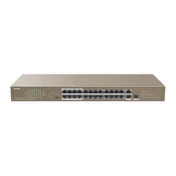 TENDA TEF1126P-24-250W 24FE PoE Port (250W), 1GE Uplink, 1xCombo SFP Switch - Küçük Görsel 2