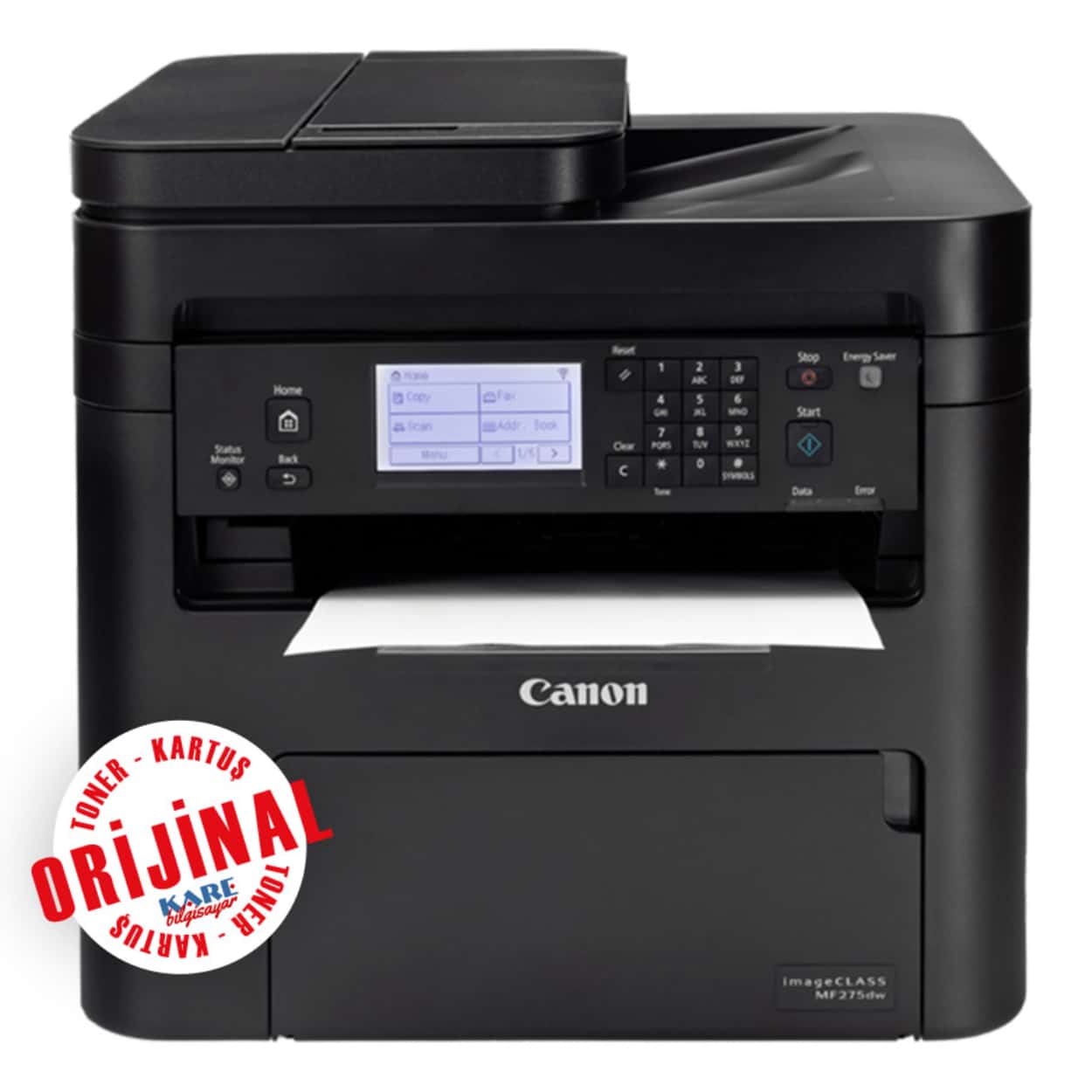 CANON I-SENSYS MF275DW Mono Çok Fonksiyonlu Lazer Yazıcı - Görsel 1