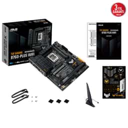 ASUS TUF GAMING B760-PLUS WIFI Intel B760 LGA1700 DDR5 7200 DP HDMI 3x M2 USB3.2 - Küçük Görsel 9
