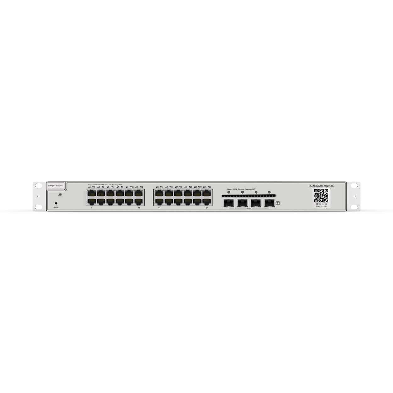 RUIJIE REYEE RG-NBS5200-24GT4XS 24GE 4x 10G SFP L3 Yönetilebilir - Görsel 2