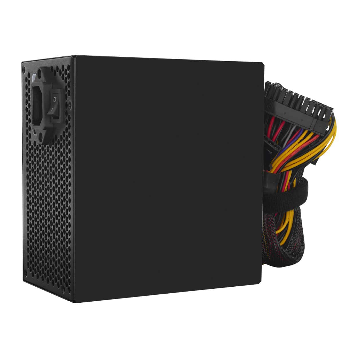 RAMPAGE RMP-500-80P 500W 80 PLUS 12cm Fan A ktif PFC Power Supply - Görsel 4