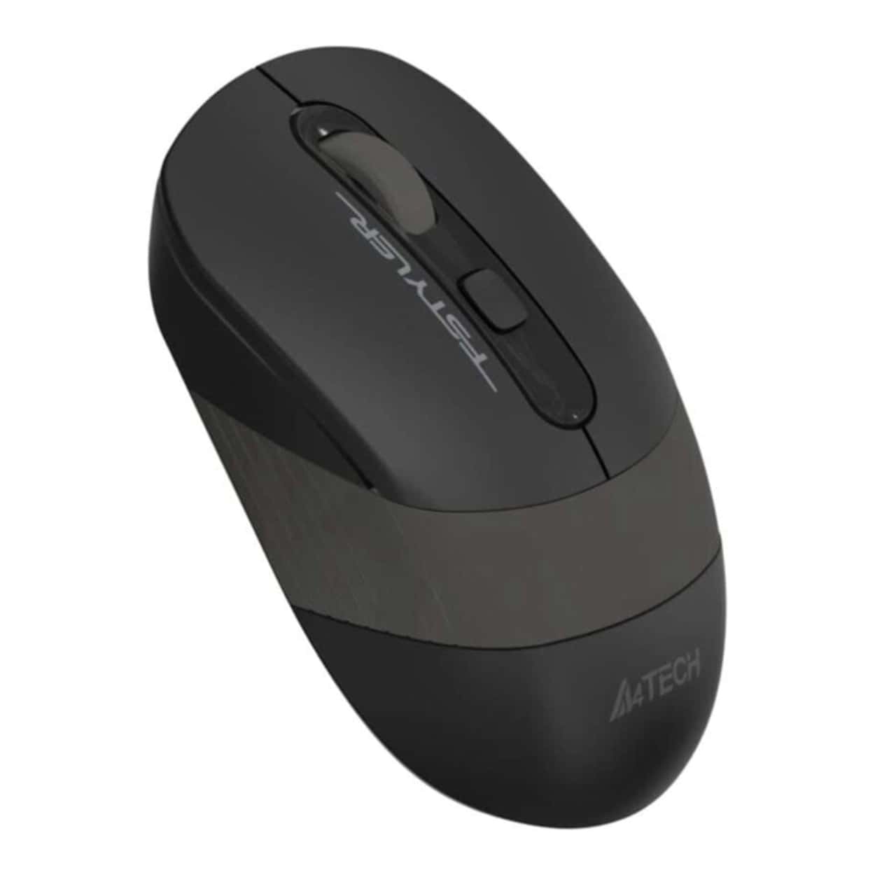 A4 TECH Sessiz Kablosuz Mouse Gri, 2000 DPI (FG10S) - Görsel 2