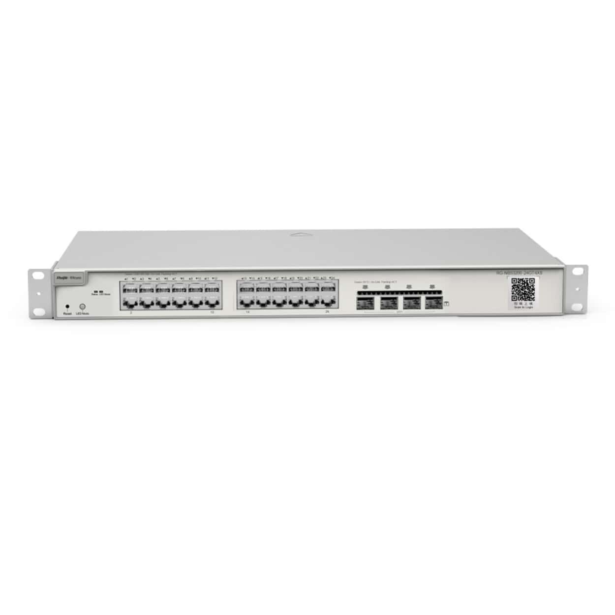 RUIJIE REYEE RG-NBS3200-24GT4XS-P 24GE PoE Port (370W),4x10G SFP+ L2+  Yönetr - Görsel 2