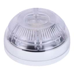 TEKNİM TFS-1182W  Adresli Flaşörlü Yangın Alarm Sireni (Dahili İzlatör,Beyaz) - Küçük Görsel 1