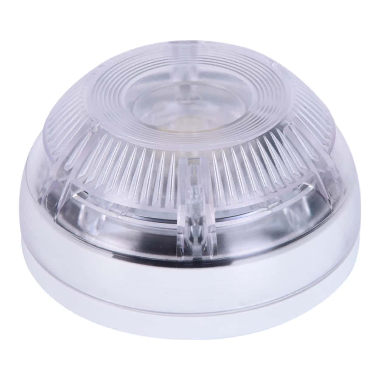 TEKNİM TFS-1182W  Adresli Flaşörlü Yangın Alarm Sireni (Dahili İzlatör,Beyaz) - Görsel 1