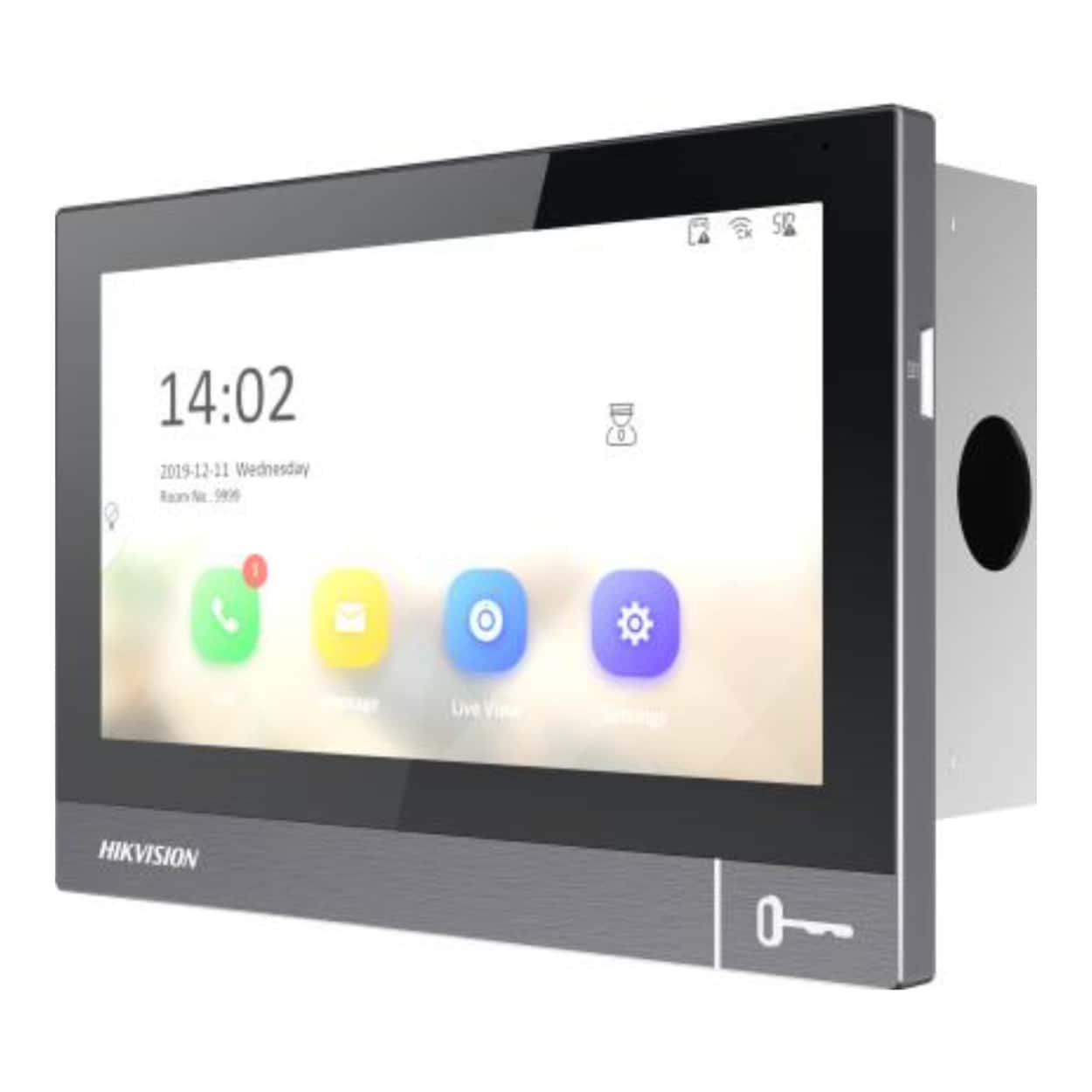 HIKVISION DS-KH8380-WTE1/Gömme IP Intercom  İç Ünitesi - Görsel 3