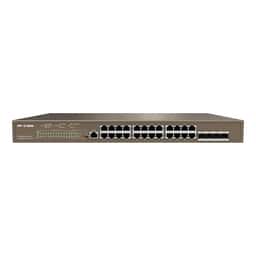 IP-COM G5328P-24-410W 24GE PoE Port ( 370W), 4xSFP L3 Cloud Yönetilebilir Switch - Küçük Görsel 1