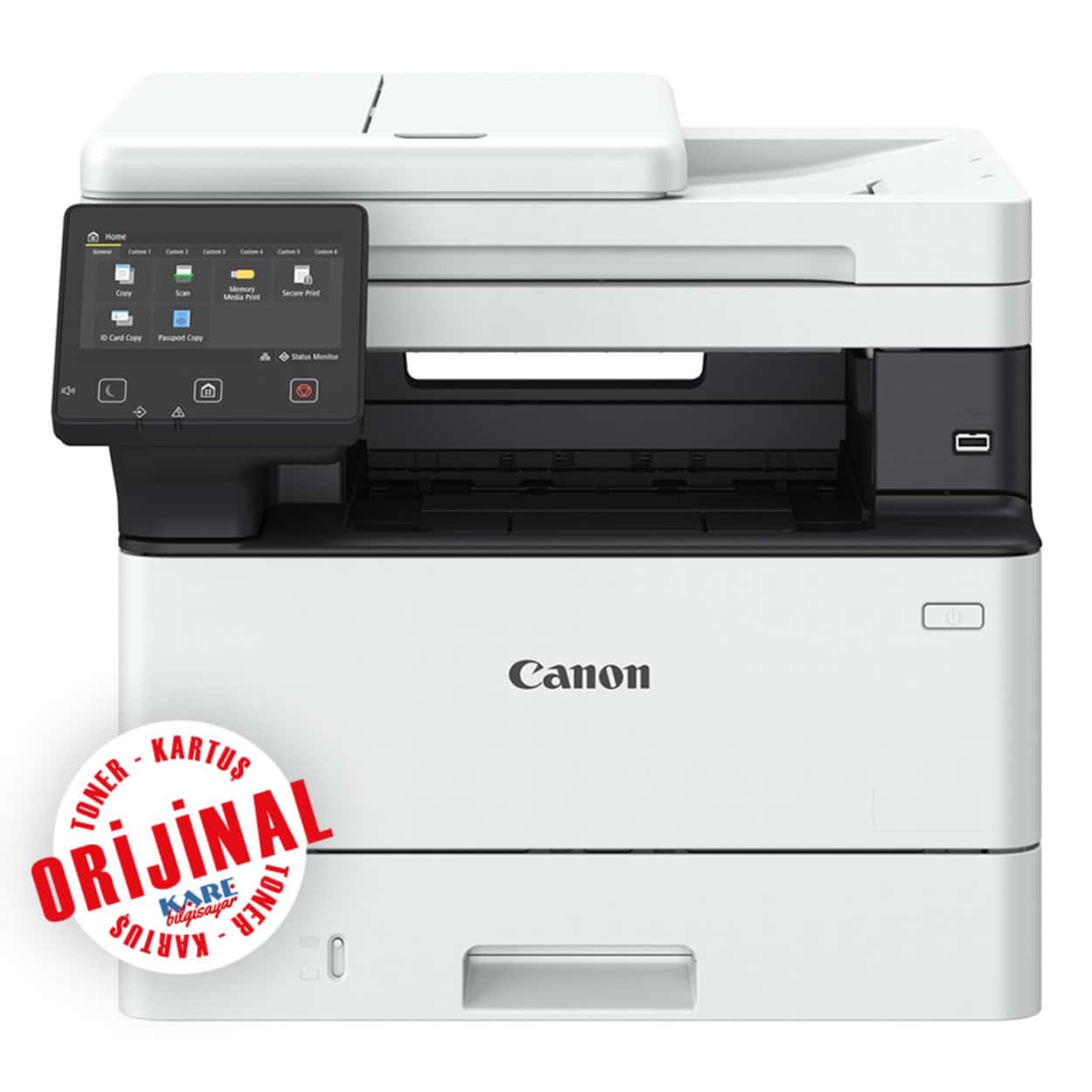 CANON I-SENSYS MF463DW Dublex,Wi-Fi, Eth,Tarayıcı,Fotokopili Yazıcı A4 Lazer - Görsel 1