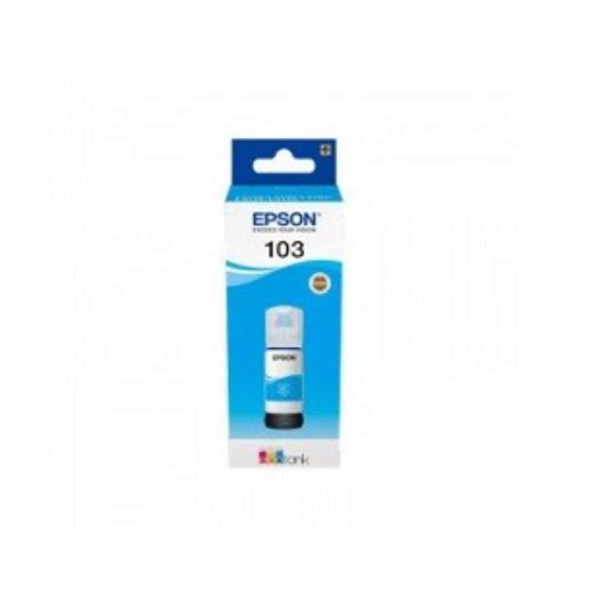 EPSON T00S24A (103) EcoTank Mavi Şişe Mürekkep 65 ml - Görsel 1