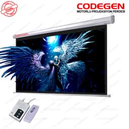 CODEGEN FEX-60 600x450 Motorlu Uzaktan Kumandalı (Alev almaz kumaş) - Küçük Görsel 1