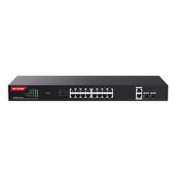 IP-COM G1120P-16-250W 16GE PoE Port (250W), 2GE Uplink, 2x SFP Switch - Küçük Görsel 1