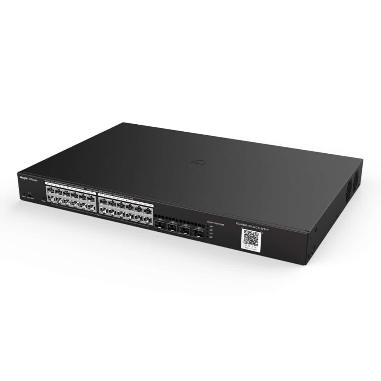 RUIJIE REYEE RG-NBS3100-24GT4SFP-P 24GE PoE Port (370W),4xSFP Yönetilebilir - Görsel 1