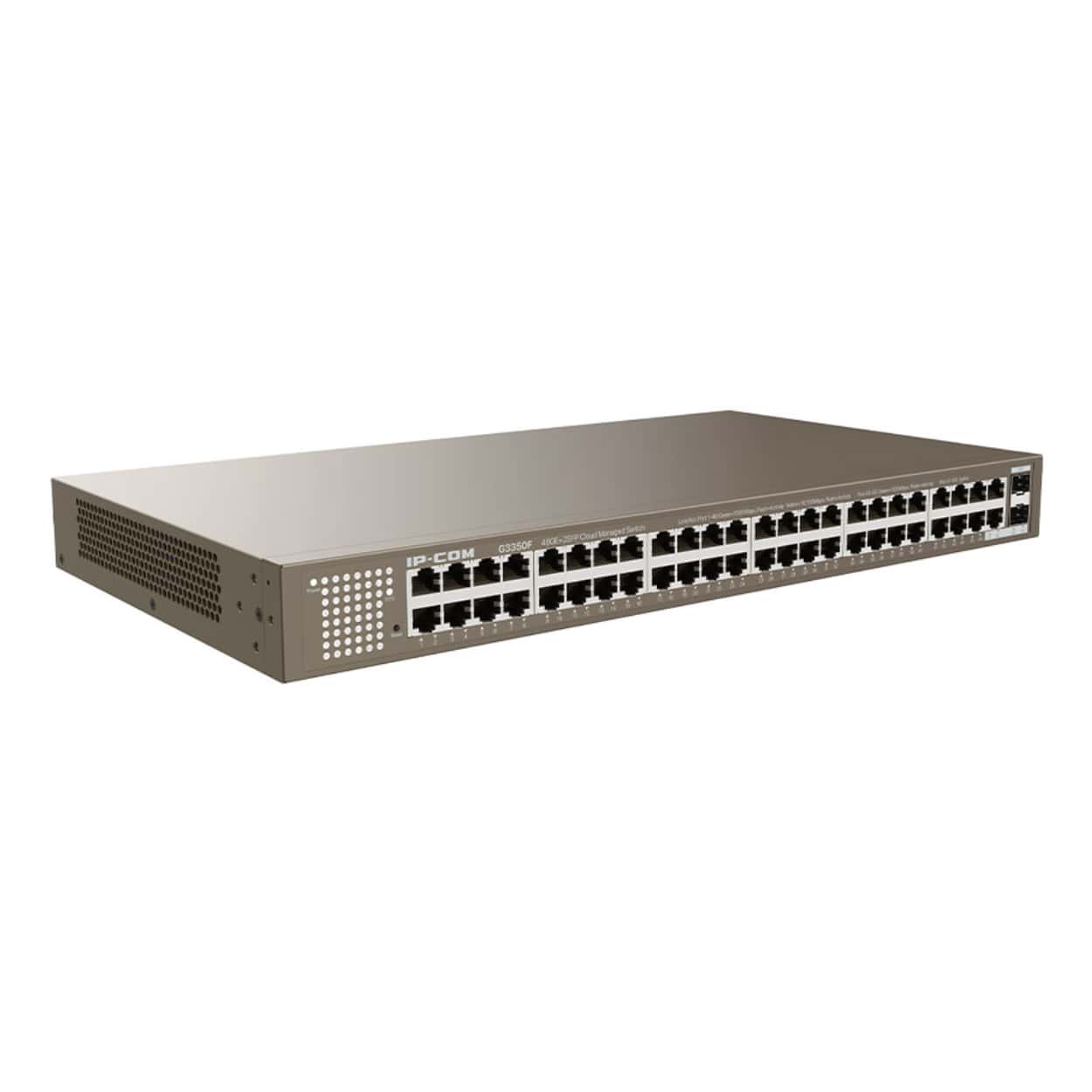 IP-COM G3350F 48GE Port, 2xSFP Cloud Yönetilebilir Switch - Görsel 3
