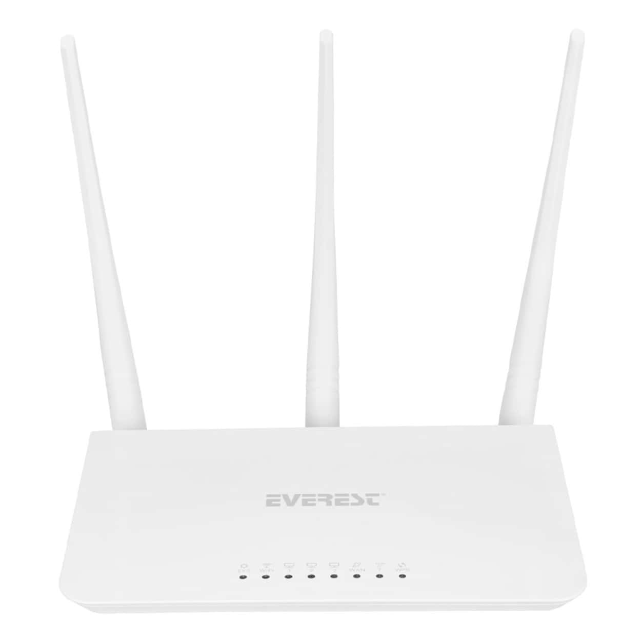 EVEREST EWR-F303 2.4GHz 300Mbps 1xWan + 3xLan Portlu Wireless Router - Görsel 1