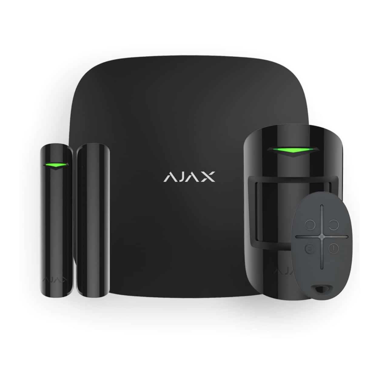 AJAX  StarterKit Cam Plus Alarm Seti  - Siyah - Görsel 1