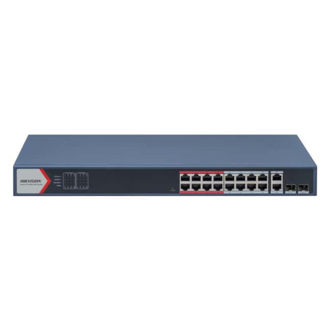 HIKVISION DS-3E1318P-EI(B) 16FE PoE Port (230W) 2*Combo POE Switch