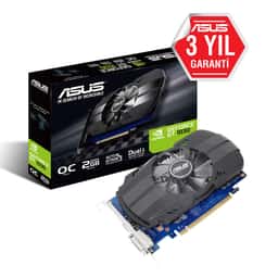 2 GB ASUS Phoenix PH-GT1030-O2G GDDR5 64Bit  PCI Express 3.0 - Küçük Görsel 1