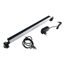 AGER Aydınlatma Modulü 1U 19'', kapı switch li, led aydınlatmalı - Küçük Görsel 1