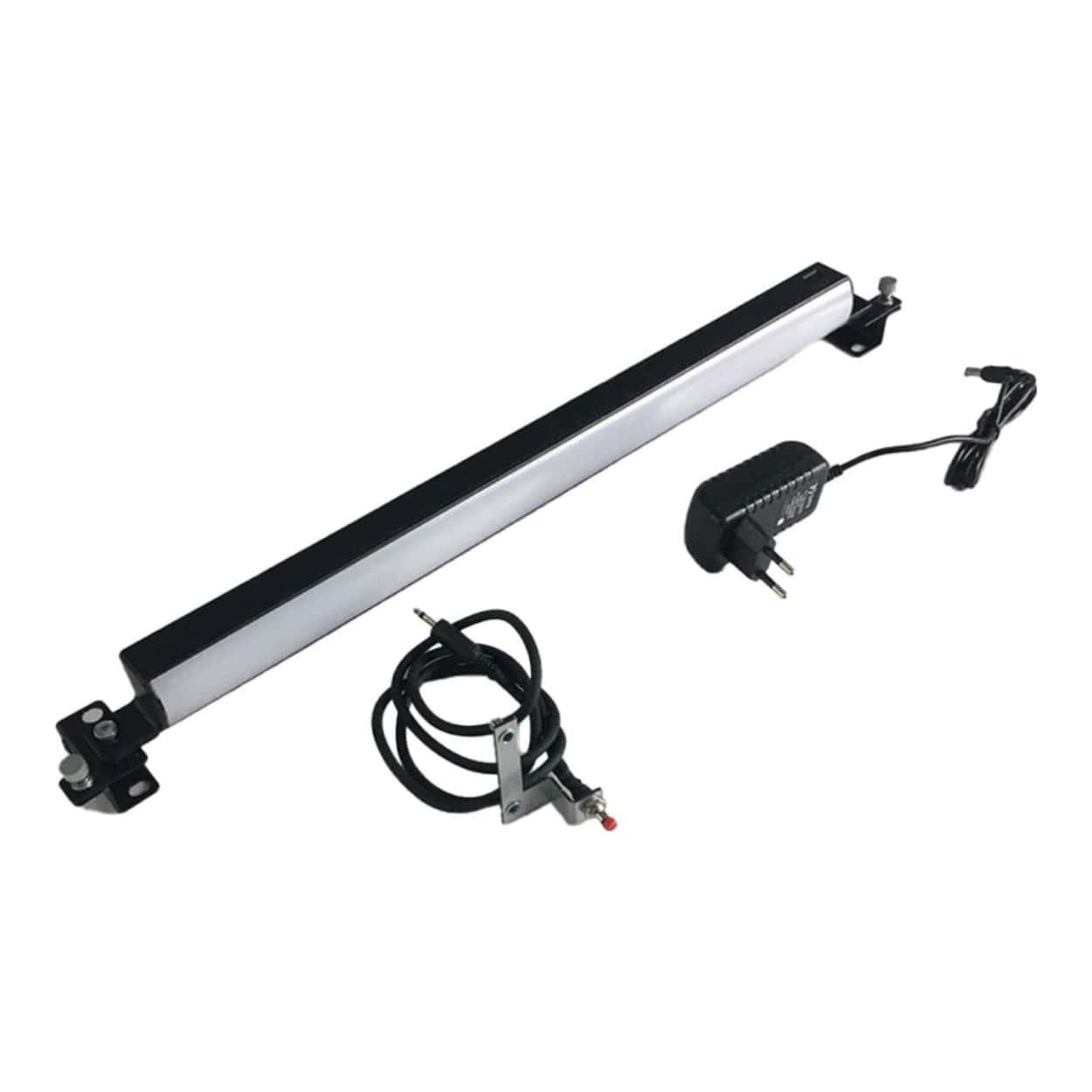 AGER Aydınlatma Modulü 1U 19'', kapı switch li, led aydınlatmalı - Görsel 1