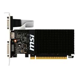 2 GB MSI VGA GT 710 2GD3H LP GT710 DDR3 64B DX12 PCIE 3.0 X16 1XVGA 1XDVI 1XHDMI - Küçük Görsel 3