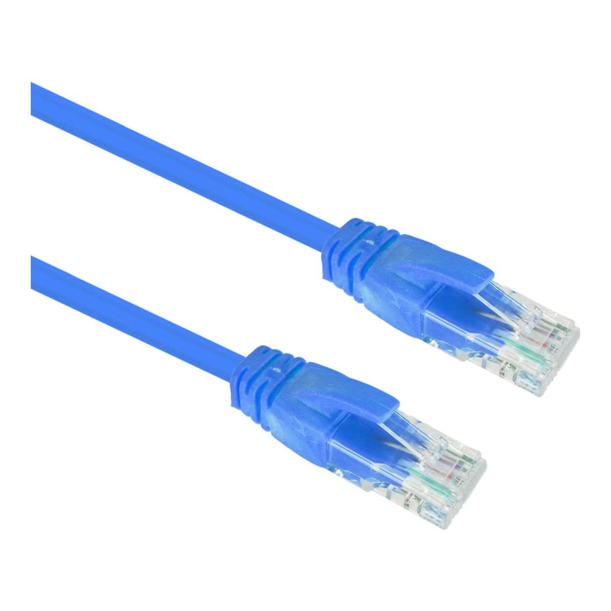 S-LINK SL-CAT606BL 60cm Mavi CAT6 Patch Kablo - Görsel 1