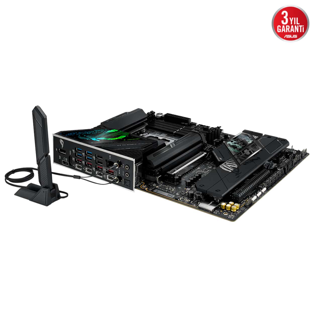 ASUS ROG STRIX Z890-A GAMING WIFI LGA1851 DDR5 9066 2xUSB4 5xM2 WF7+BT ATX - Görsel 9